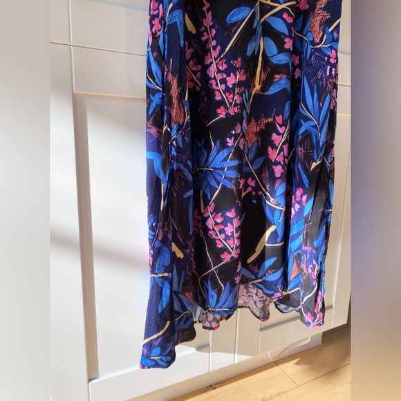 Anthropologie Maeve Open Shoulder Dress - Picture 6 of 7